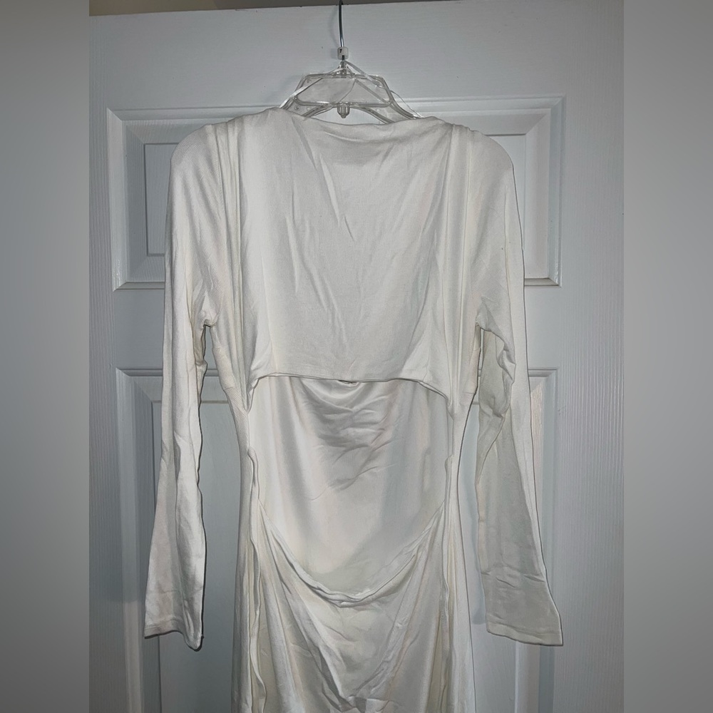 Princess Polly Nolan Midi Dress in White Size 8 New with tag - Picture 9 of 12
